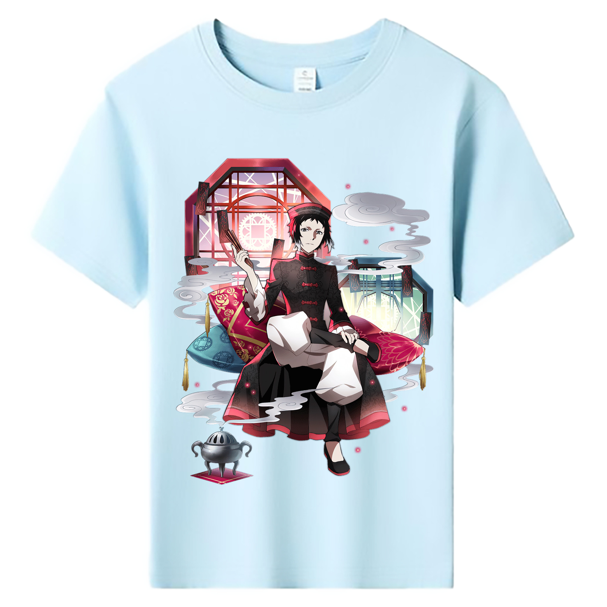 （画像用） 文豪ストレイドッグス Bungo Stray Dogs 綿100％キッズTシャツ（フロントプリント）